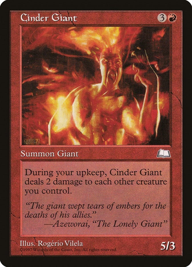 Image for Cinder Giant (Weatherlight) - Magic: The Gathering