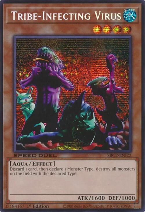 Image for Tribe-Infecting Virus (PSR) (Speed Duel: Battle City Finals) (SBC2-ENI22) - YuGiOh