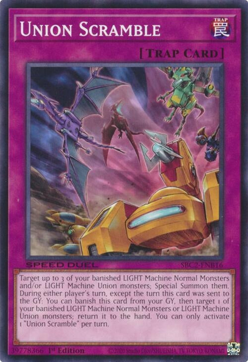 Image for Union Scramble (Speed Duel: Battle City Finals) (SBC2-ENB16) - YuGiOh