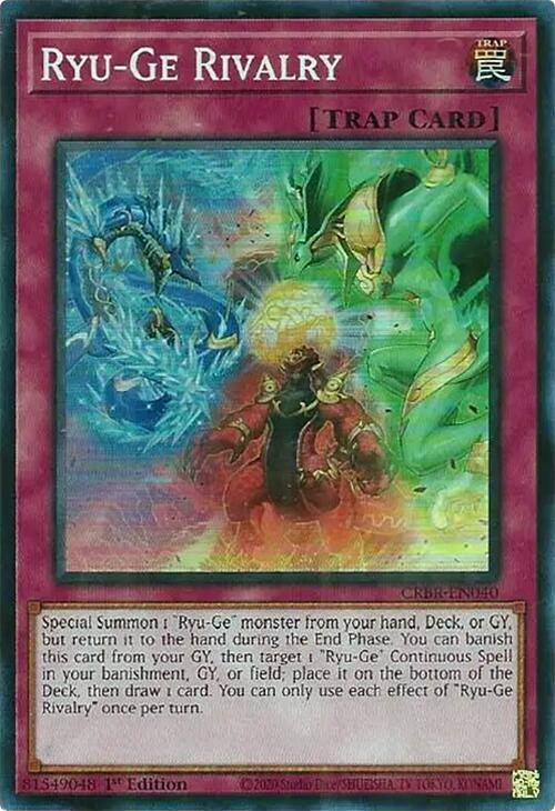 Image for Ryu-Ge Rivalry (SR) (Crossover Breakers) (CRBR-EN040) - YuGiOh