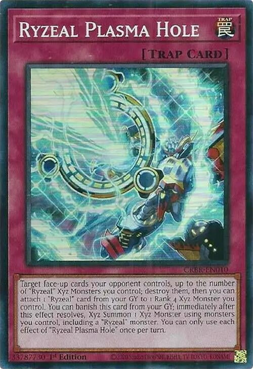 Image for Ryzeal Plasma Hole (SR) (Crossover Breakers) (CRBR-EN010) - YuGiOh