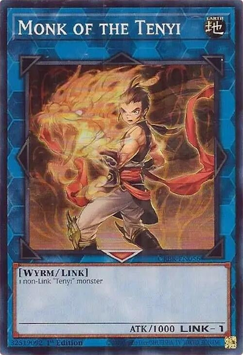 Image for Monk of the Tenyi (SR) (Crossover Breakers) (CRBR-EN056) - YuGiOh