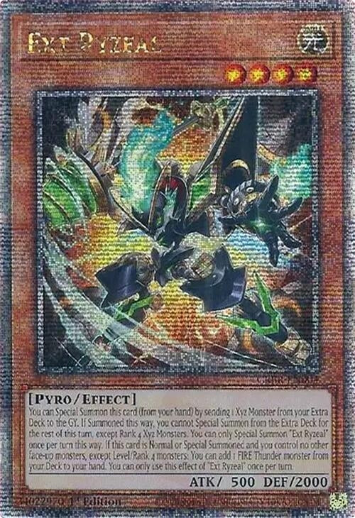 Image for Ext Ryzeal (Quarter Century Secret Rare) (Crossover Breakers) (CRBR-EN004) - YuGiOh