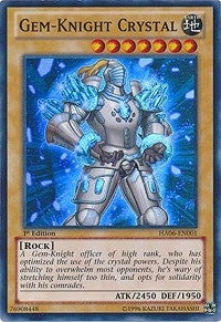 Image for Gem-Knight Crystal (Hidden Arsenal 6: Omega Xyz) (HA06-EN001) - YuGiOh
