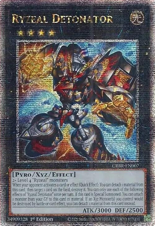 Image for Ryzeal Detonator (Quarter Century Secret Rare) (Crossover Breakers) (CRBR-EN007) - YuGiOh