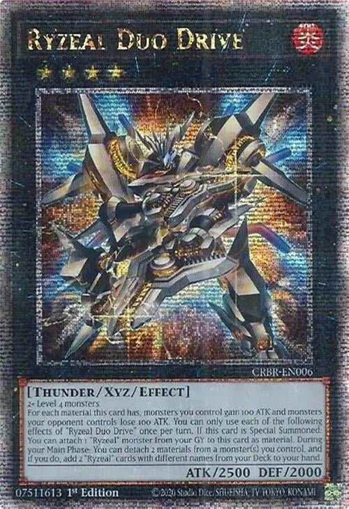Image for Ryzeal Duo Drive (Quarter Century Secret Rare) (Crossover Breakers) (CRBR-EN006) - YuGiOh