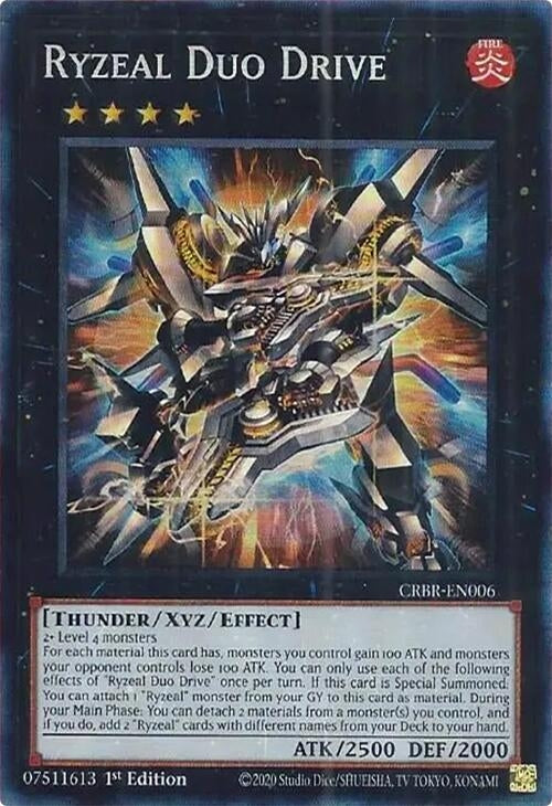 Image for Ryzeal Duo Drive (CR) (Crossover Breakers) (CRBR-EN006) - YuGiOh