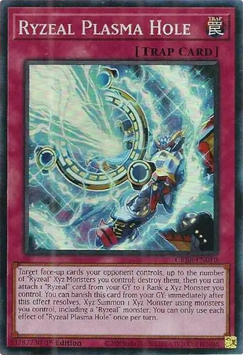 Image for Ryzeal Plasma Hole (CR) (Crossover Breakers) (CRBR-EN010) - YuGiOh