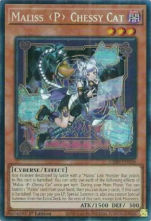 Image for Maliss P Chessy Cat (CR) (Crossover Breakers) (CRBR-EN016) - YuGiOh