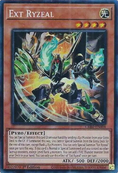 Image for Ext Ryzeal (CR) (Crossover Breakers) (CRBR-EN004) - YuGiOh