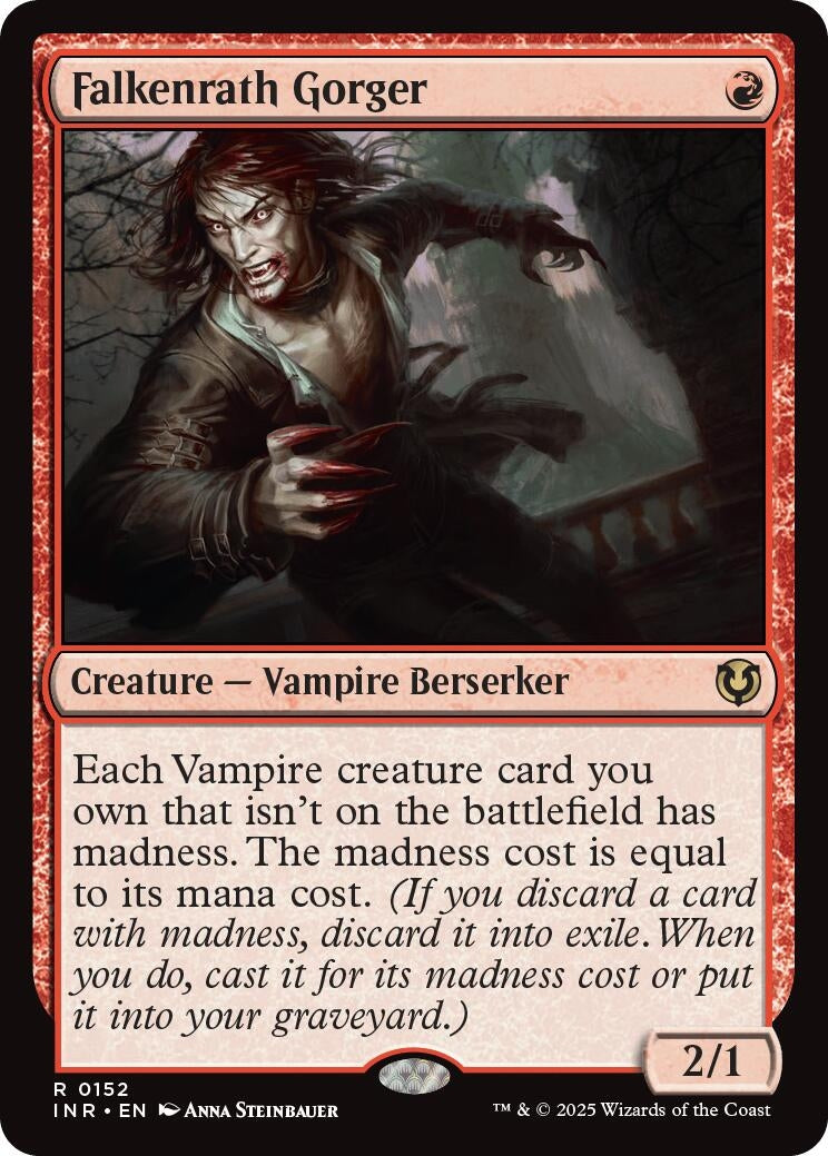 Image for Falkenrath Gorger (Innistrad Remastered) (152) - Magic: The Gathering