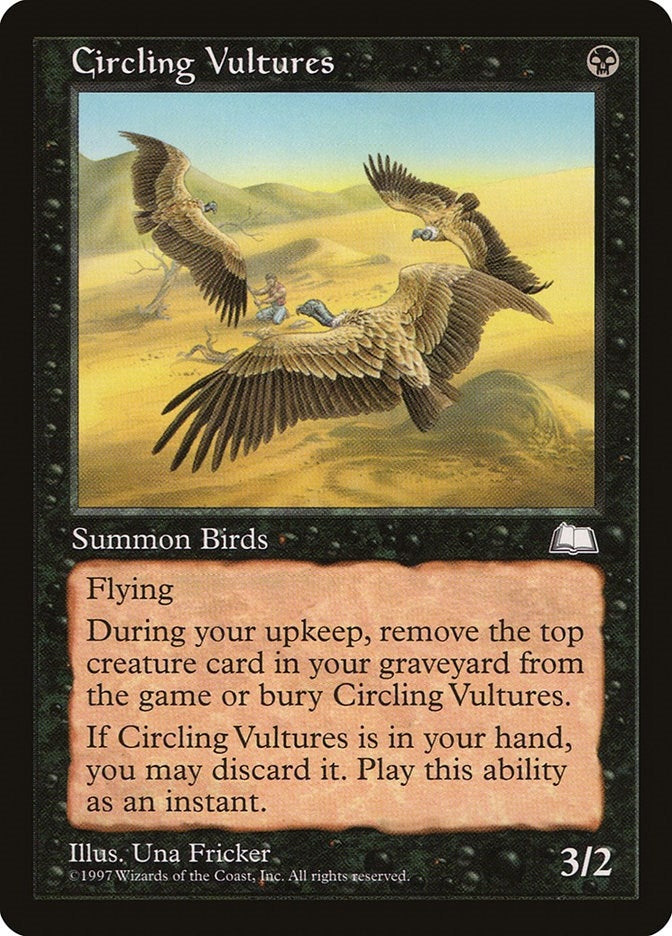 Image for Circling Vultures (Weatherlight) - Magic: The Gathering
