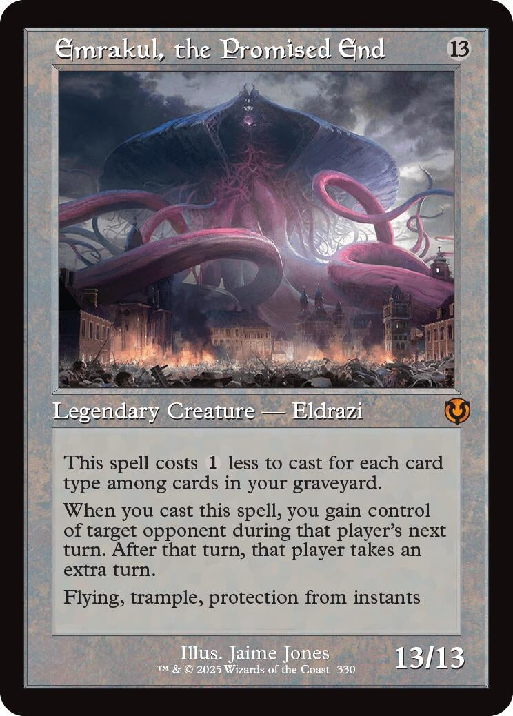 Image for Emrakul, the Promised End (Retro Frame) (Innistrad Remastered) (330) - Magic: The Gathering