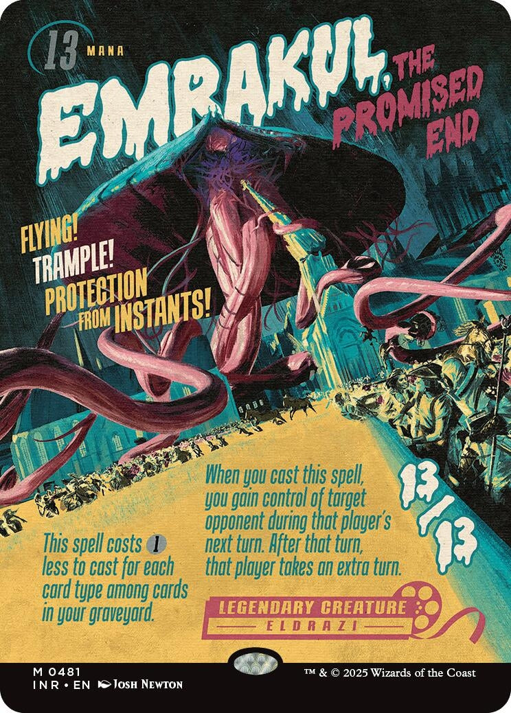 Image for Emrakul, the Promised End (Showcase) (Innistrad Remastered) (481) - Magic: The Gathering