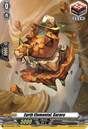 Image for Earth Elemental, Garara (D Promo Cards) (D-PR/378EN) - Cardfight Vanguard
