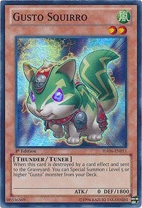 Image for Gusto Squirro (Hidden Arsenal 6: Omega Xyz) (HA06-EN011) - YuGiOh