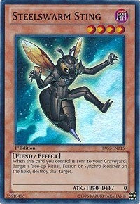 Image for Steelswarm Sting (Hidden Arsenal 6: Omega Xyz) (HA06-EN015) - YuGiOh