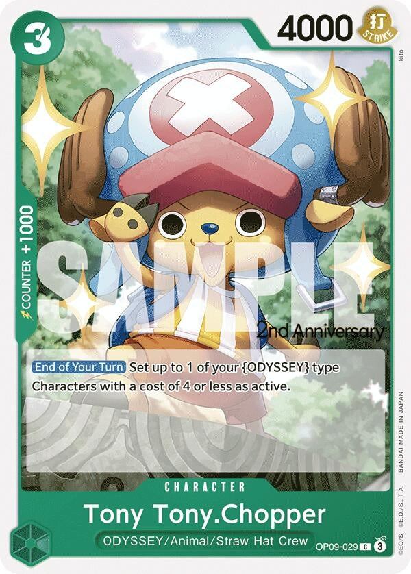 Image for Tony Tony.Chopper (Emperors in the New World: 2nd Anniversary Tournament Cards) (OP09-029) - One Piece Card Game