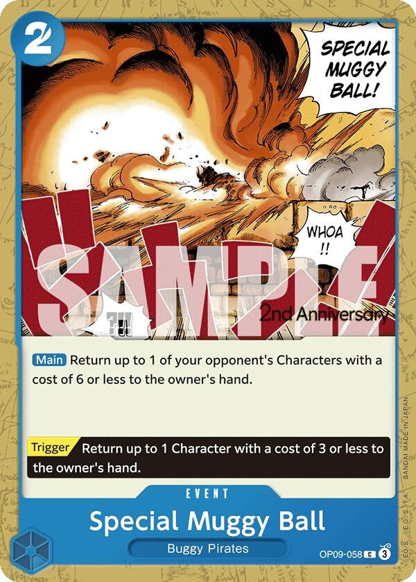 Image for Special Muggy Ball (Emperors in the New World: 2nd Anniversary Tournament Cards) (OP09-058) - One Piece Card Game