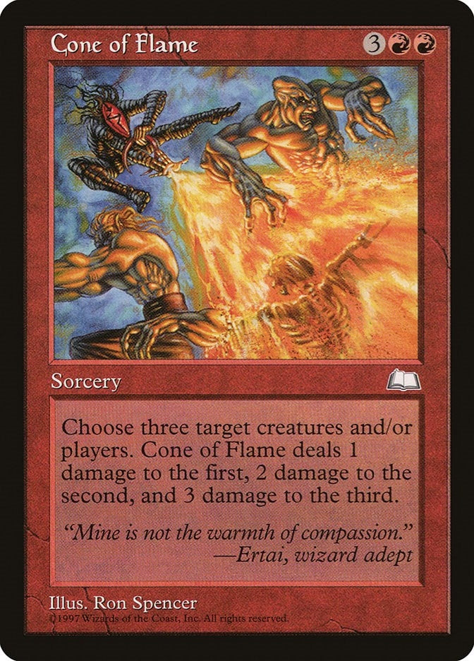 Image for Cone of Flame (Weatherlight) - Magic: The Gathering