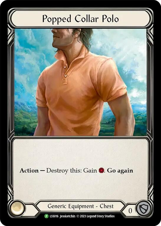 Image for Popped Collar Polo - LSS016 (Flesh and Blood: Promo Cards) (LSS016) - Flesh and Blood TCG