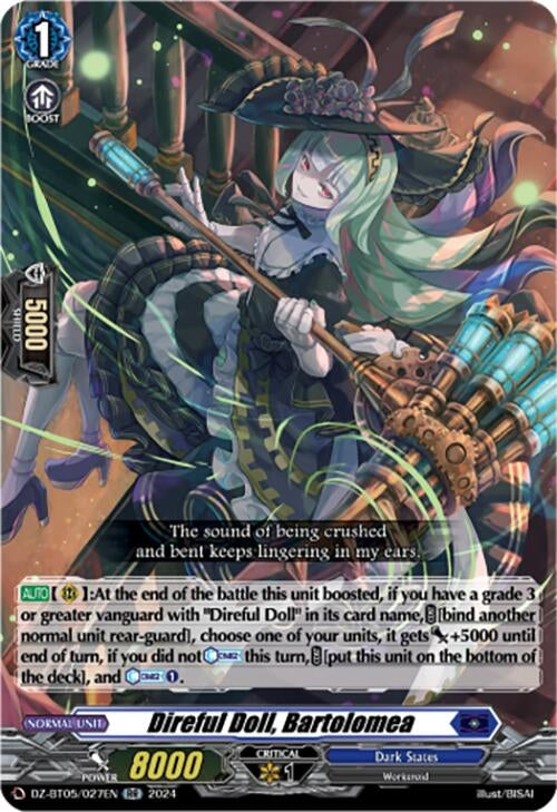 Image for Direful Doll, Bartolomea (DZ-BT05: Omniscient Awakening) (DZ-BT05/027EN) - Cardfight Vanguard