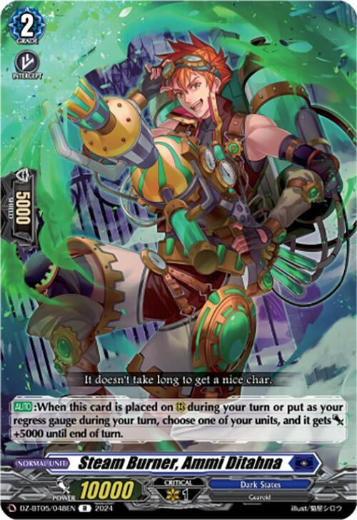 Image for Steam Burner, Ammi Ditahna (DZ-BT05: Omniscient Awakening) (DZ-BT05/048EN) - Cardfight Vanguard