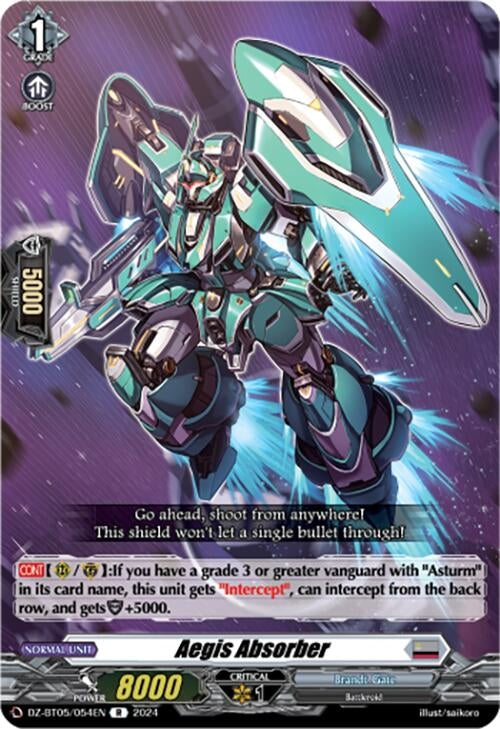 Image for Aegis Absorber (DZ-BT05: Omniscient Awakening) (DZ-BT05/054EN) - Cardfight Vanguard