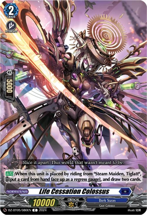 Image for Life Cessation Colossus (DZ-BT05: Omniscient Awakening) (DZ-BT05/080EN) - Cardfight Vanguard