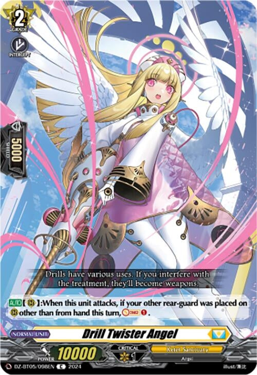 Image for Drill Twister Angel (DZ-BT05: Omniscient Awakening) (DZ-BT05/098EN) - Cardfight Vanguard