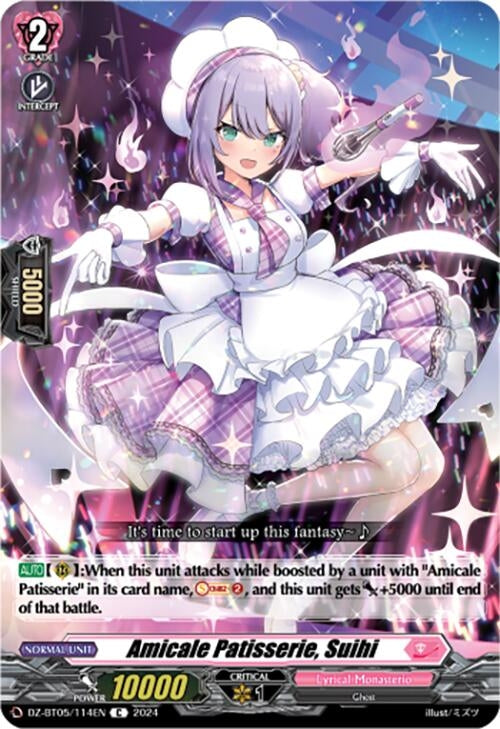 Image for Amicale Patisserie, Suihi (DZ-BT05: Omniscient Awakening) (DZ-BT05/114EN) - Cardfight Vanguard