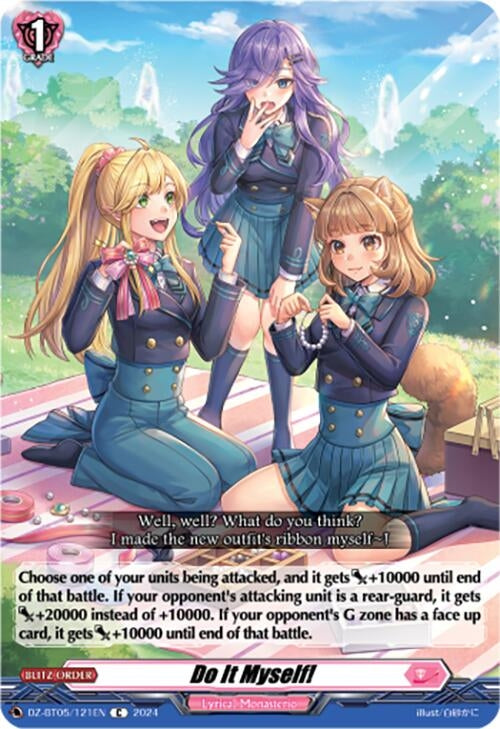 Image for Do It Myself! (DZ-BT05: Omniscient Awakening) (DZ-BT05/121EN) - Cardfight Vanguard