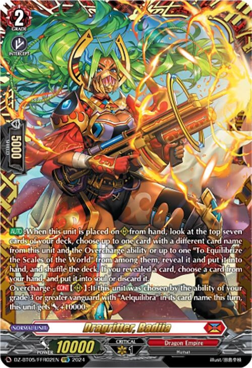 Image for Dragritter, Badiia (FFR) (DZ-BT05: Omniscient Awakening) (DZ-BT05/FFR02EN) - Cardfight Vanguard