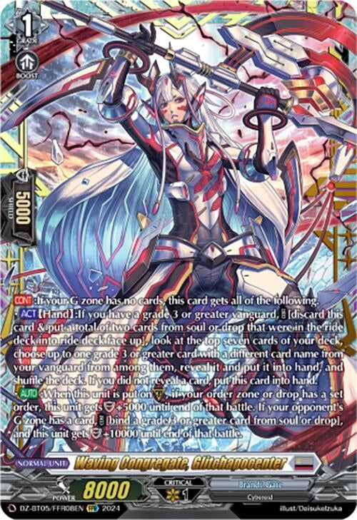 Image for Waving Congregate, Glitchapocenter (FFR) (DZ-BT05: Omniscient Awakening) (DZ-BT05/FFR08EN) - Cardfight Vanguard