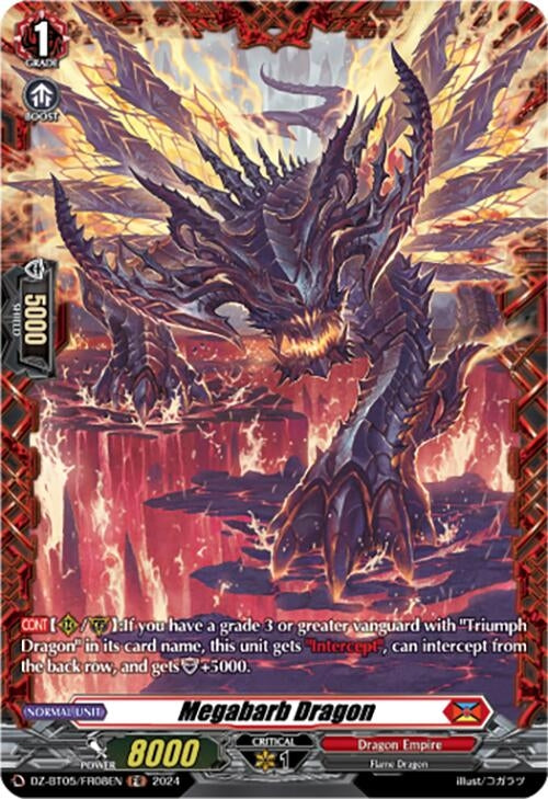 Image for Megabarb Dragon (FR) (DZ-BT05: Omniscient Awakening) (DZ-BT05/FR08EN) - Cardfight Vanguard