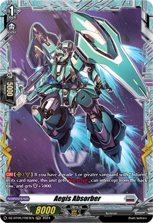Image for Aegis Absorber (FR) (DZ-BT05: Omniscient Awakening) (DZ-BT05/FR23EN) - Cardfight Vanguard