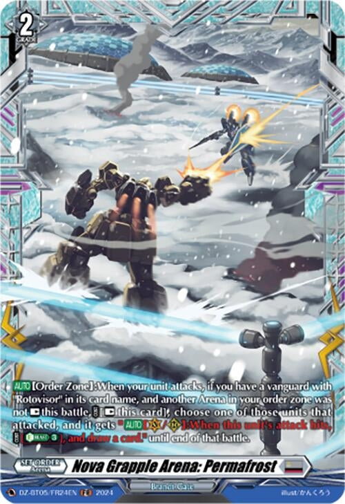 Image for Nova Grapple Arena: Permafrost (FR) (DZ-BT05: Omniscient Awakening) (DZ-BT05/FR24EN) - Cardfight Vanguard