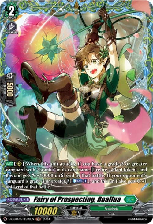 Image for Fairy of Prospecting, Roallua (FR) (DZ-BT05: Omniscient Awakening) (DZ-BT05/FR35EN) - Cardfight Vanguard