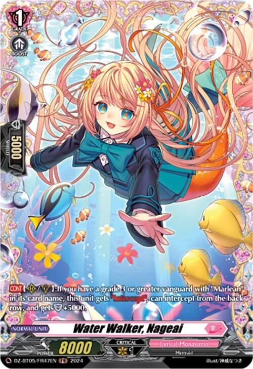 Image for Water Walker, Nageai (FR) (DZ-BT05: Omniscient Awakening) (DZ-BT05/FR47EN) - Cardfight Vanguard