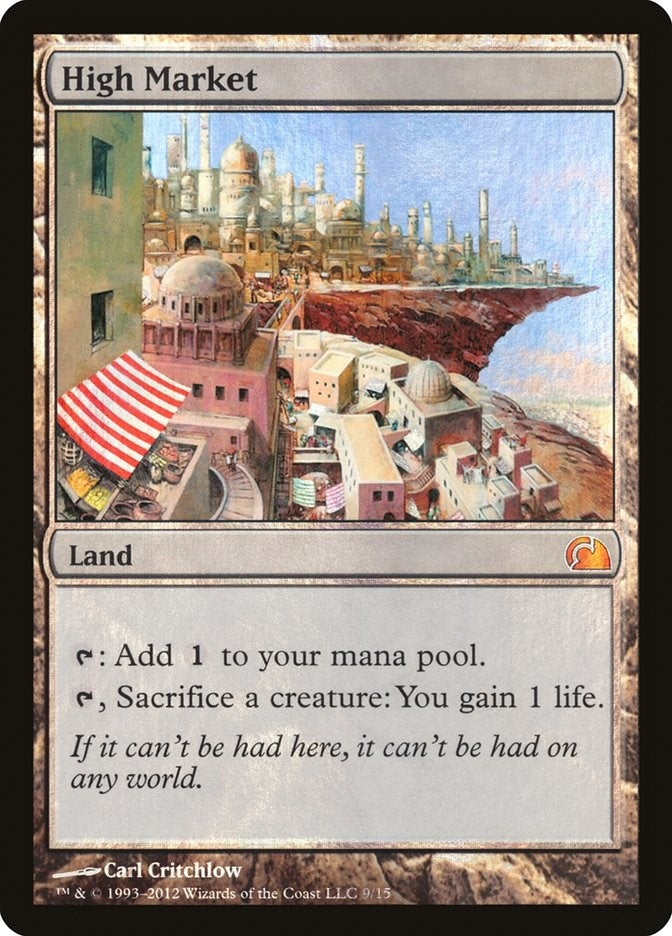 Image for High Market (From the Vault: Realms) (9) - Magic: The Gathering