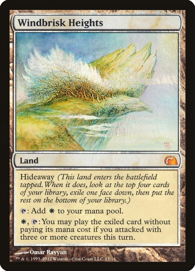 Image for Windbrisk Heights (From the Vault: Realms) (15) - Magic: The Gathering