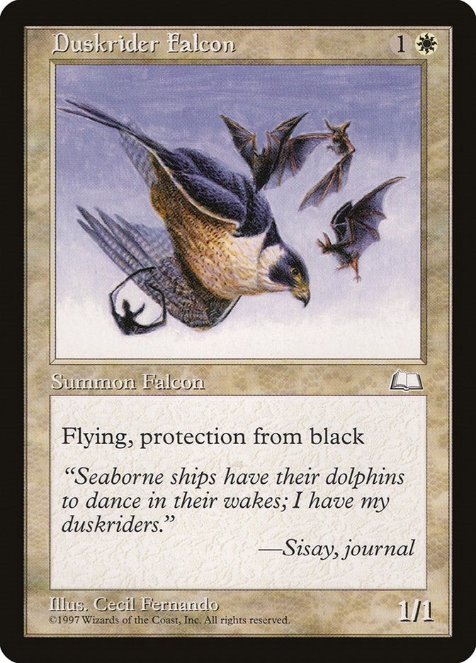 Image for Duskrider Falcon (Weatherlight) - Magic: The Gathering