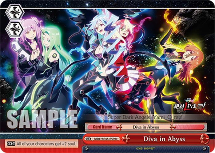Image for Diva in Abyss (MACROSS Delta Premium Booster) (MDE/SE45E59 N) - Weiss Schwarz