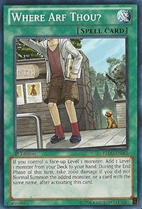 Image for Where Arf Thou? (Return of the Duelist) (REDU-EN062) - YuGiOh
