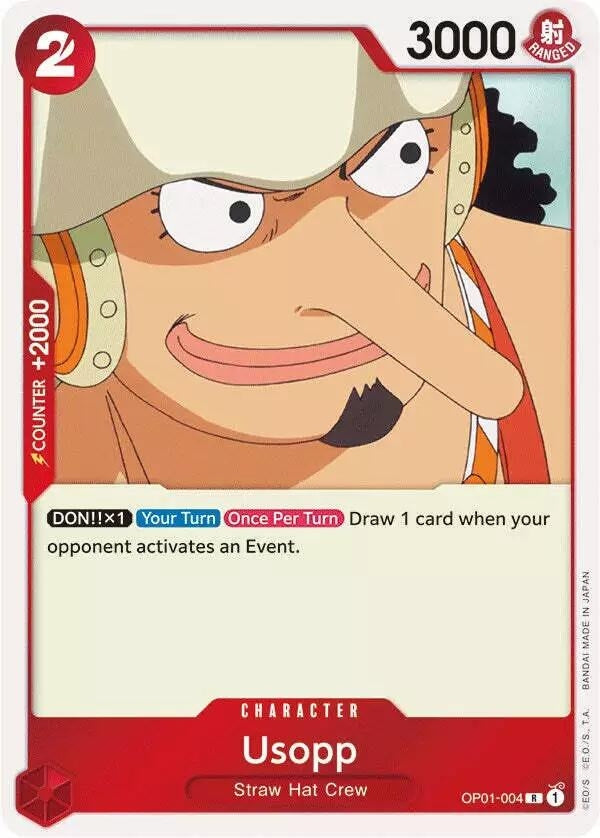 Image for Usopp (One Piece Demo Deck Cards) (OP01-004) - One Piece Card Game