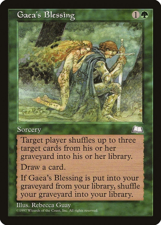 Image for Gaea's Blessing (Weatherlight) - Magic: The Gathering