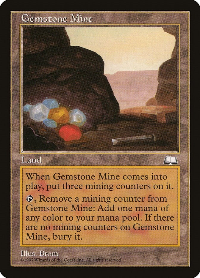 Image for Gemstone Mine (Weatherlight) - Magic: The Gathering