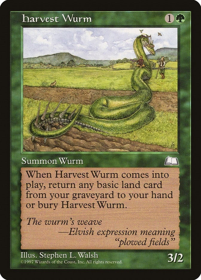 Image for Harvest Wurm (Weatherlight) - Magic: The Gathering