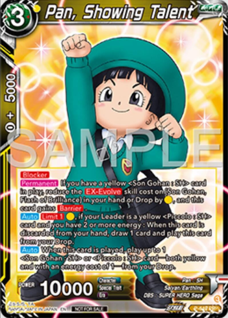 Image for Pan, Showing Talent (Tournament Promotion Cards) (P-649) - Dragon Ball Super: Masters