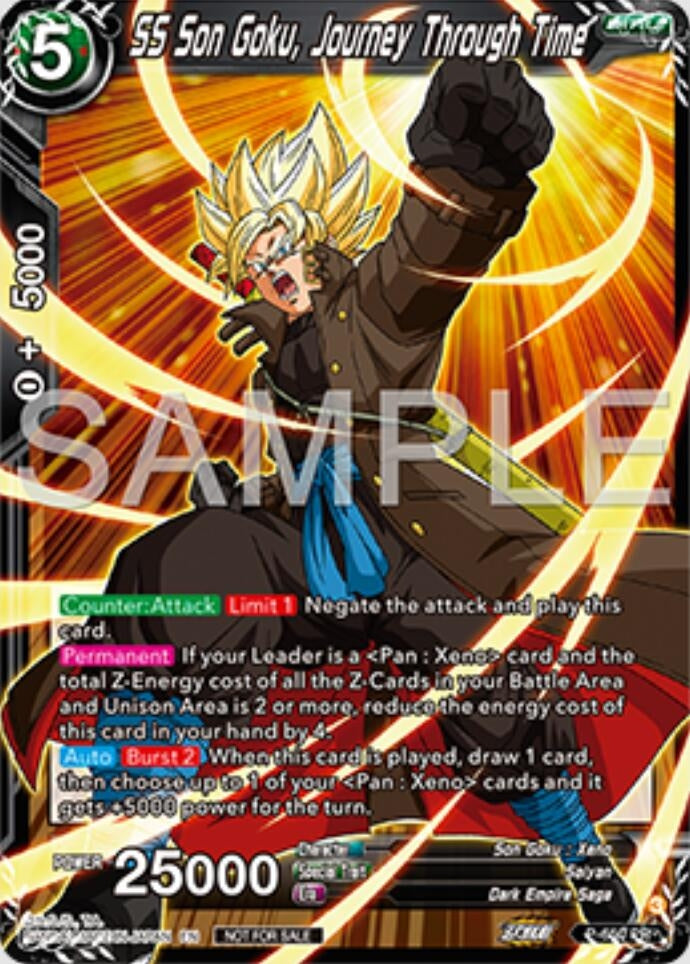 Image for SS Son Goku, Journey Through Time (Tournament Promotion Cards) (P-649) - Dragon Ball Super: Masters